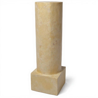 Attery Pedestal - 50-inch — Museum Terracotta finish