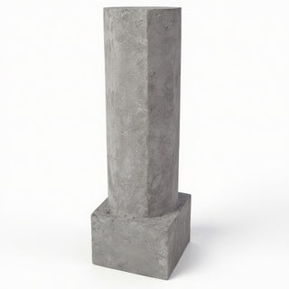 Attery Pedestal - 50-inch — Old Stone finish