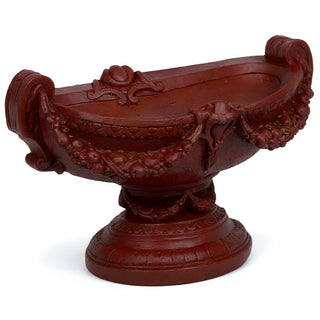 Addie Swag Urn Planter — Rust finish