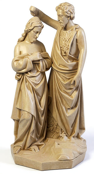 John Baptising Christ Statue - 21-inch