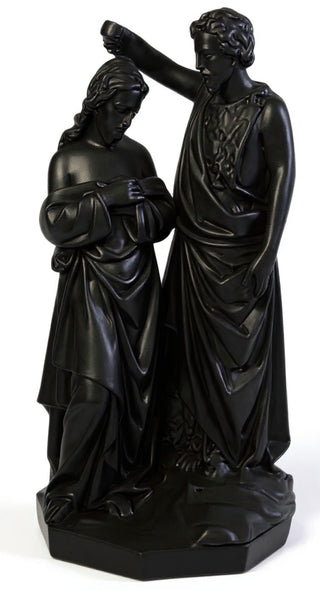 John Baptising Christ Statue - 21-inch
