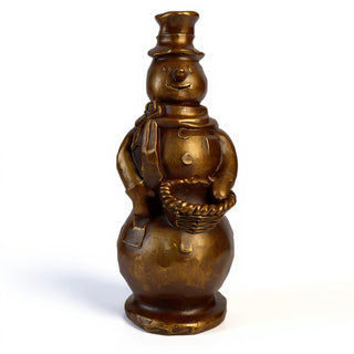 Snowman Statue - 37-inch — Bronze finish