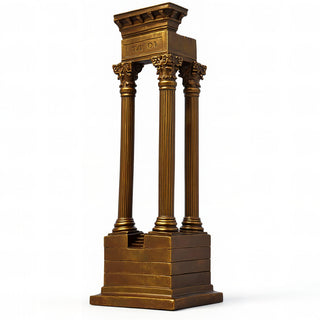 Ruin Corner Architectural Element - 24-inch — Bronze finish