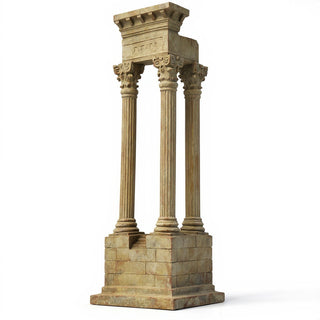 Ruin Corner Architectural Element - 24-inch — Gothic Stone finish