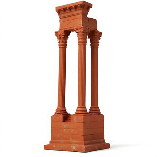Ruin Corner Architectural Element - 24-inch — Metro finish