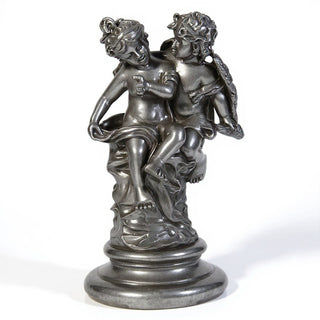 Angel Statue - 16.5-inch — Aged Silver finish