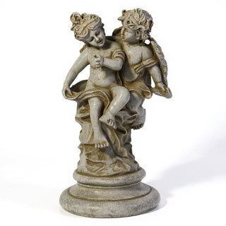 Angel Statue - 16.5-inch — Antique Stone finish
