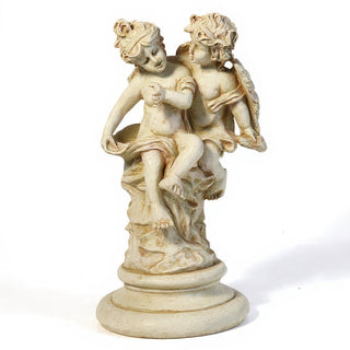 Angel Statue - 16.5-inch — Antique White finish