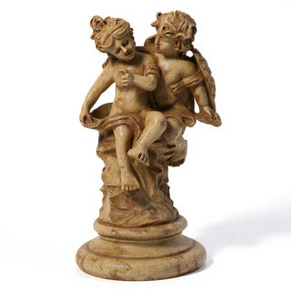 Angel Statue - 16.5-inch — Gothic Stone finish