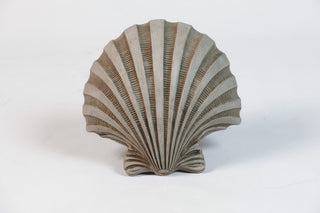 Napoli Shell Sconce - 12-inch — Antique Stone finish