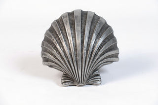 Napoli Shell Sconce - 12-inch — Antique Silver finish