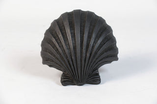 Napoli Shell Sconce - 12-inch — Dusted Black finish