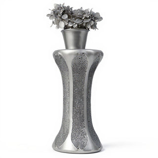 Cantina Pedestal - 29-inch — Antique Silver finish