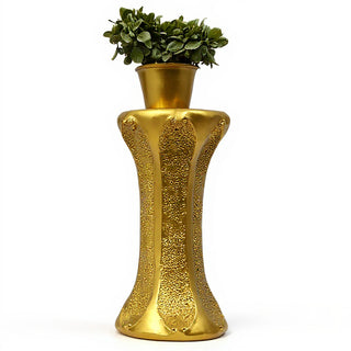 Cantina Pedestal - 29-inch — Deep Gold finish