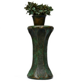 Cantina Pedestal - 29-inch — Green Bronze finish