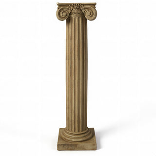 Ionic Column Pedestal - 25-inch — Gothic Stone finish