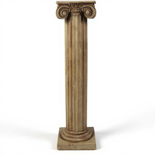 Ionic Column Pedestal - 39-inch — Gothic Stone finish