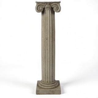 Ionic Column - 72-inch — Antique Stone finish