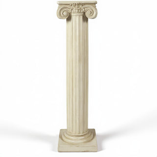 Ionic Column - 72-inch — Antique White finish