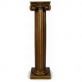 Ionic Column - 72-inch — Bronze finish