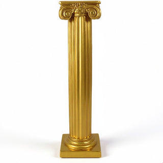 Ionic Column - 72-inch — Deep Gold finish