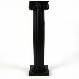 Ionic Column - 72-inch — Flat Black finish