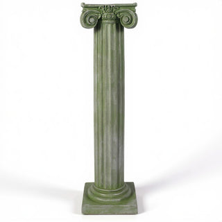 Ionic Column - 72-inch — Mossy Green finish