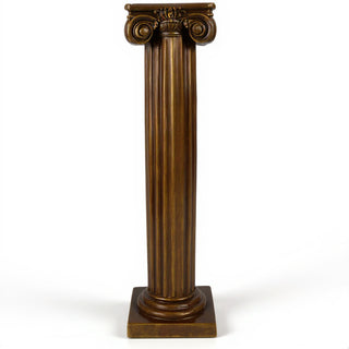 Ionic Column - 84-inch — Bronze finish