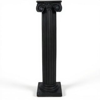 Ionic Column - 84-inch — Dusted Black finish