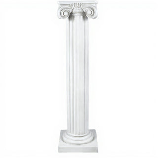 Ionic Column - 84-inch — Flat White finish