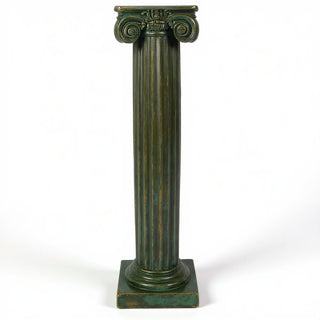 Ionic Column - 84-inch — Green Bronze finish