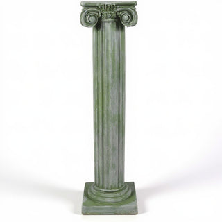 Ionic Column - 84-inch — Mossy Green finish