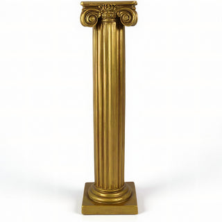 Ionic Column - 96-inch — Antique Gold finish