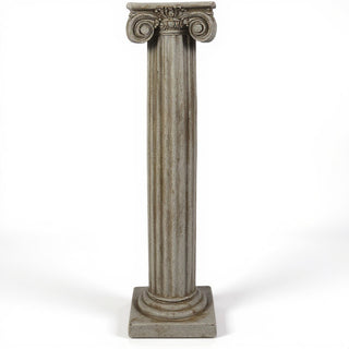 Ionic Column - 96-inch — Antique Stone finish