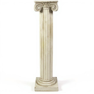 Ionic Column - 96-inch — Antique White finish