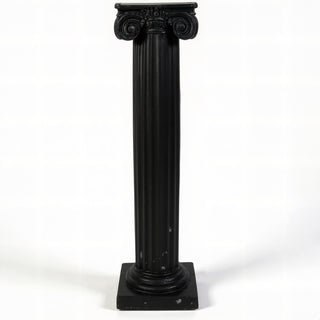 Ionic Column - 96-inch — Dusted Black finish