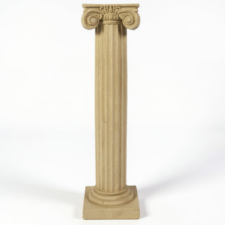 Ionic Column - 96-inch — Dusted Sand finish