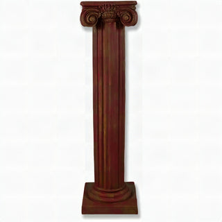 Ionic Column - 96-inch — Rust finish