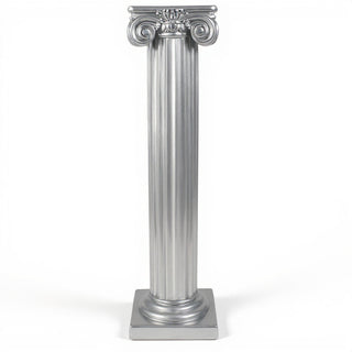 Ionic Column - 96-inch — Silver finish