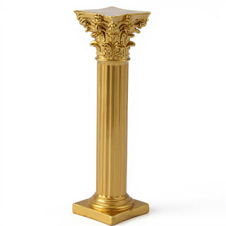 Corinth Pedestal - 39-inch — Antique Gold finish