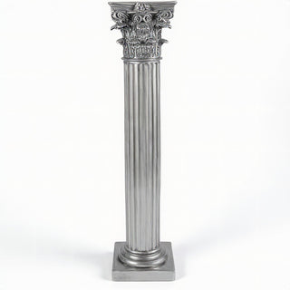 Corinthian Column - 72-inch — Antique Silver finish