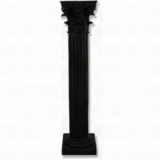 Corinthian Column - 72-inch — Flat Black finish