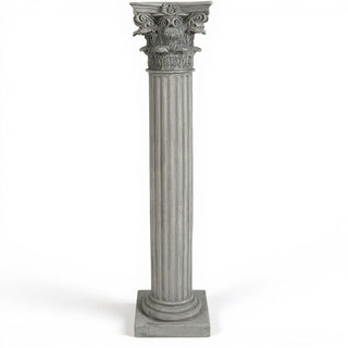 Corinthian Column - 72-inch — Limestone finish