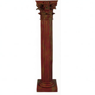Corinthian Column - 72-inch — Rust finish