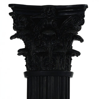 Corinthian Column - 84-inch — Flat Black finish