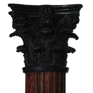 Corinthian Column - 84-inch — Iron finish