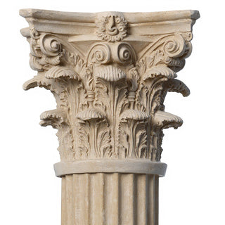 Corinthian Column - 84-inch — Museum Terracotta finish