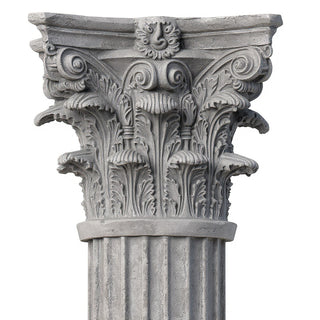 Corinthian Column - 84-inch — Old Stone finish