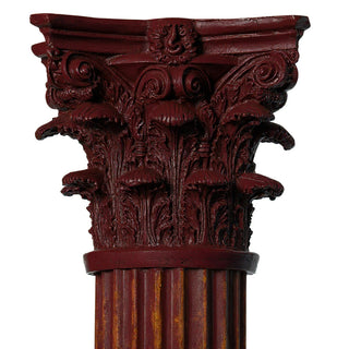 Corinthian Column - 84-inch — Rust finish