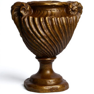 Spirro Urn Planter - 18-inch — Bronze finish